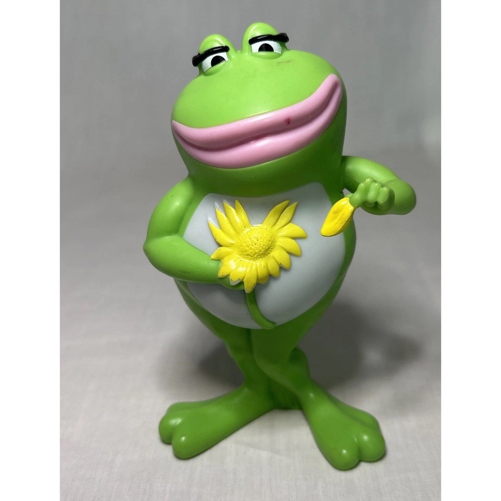 2017 Burger King Kids Meal Sherlock Gnomes Nanette the Frog Toy Action Figure
